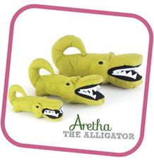 Beco Family - Aretha aligátor L 30cm 1 ks Beco Family - Aretha aligátor L 30cm 1 ks