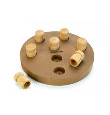 Beeztees Interaktivní dřevěná hračka GIONO 2v1 25 cm Beeztees Interaktivní dřevěná hračka GIONO 2v1 25 cm