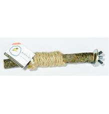 Bidýlko pták dřevo přírodní/sisál Sedupa 1 ks/15 cm