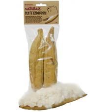 Materiál na hnízda - lusk kapok, Rosewood 2 ks