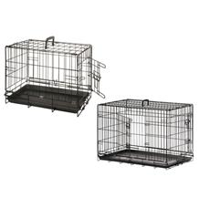 Karlie Drátěná klec černá dva vchody 77x47x54cm Karlie Drátěná klec černá dva vchody 77x47x54cm