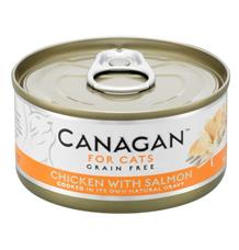 Canagan Cat konz. - Kuře a losos 75 g