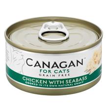 Canagan Cat konz. - Kuře a mořský vlk 75 g Canagan Cat konz. - Kuře a mořský vlk 75 g
