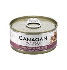 Canagan Cat konz. - Tuňák a Losos  75 g