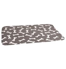 Karlie Fleecová deka šedá kost 100x70cm Karlie Fleecová deka šedá kost 100x70cm