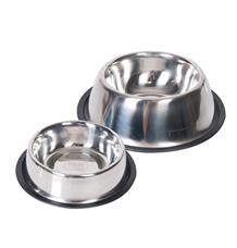 Karlie Nerezová miska s gumovým okrajem 13cm 450ml Karlie Nerezová miska s gumovým okrajem 13cm 450ml