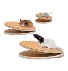 Karlie dřevěný cvičící disk s korkem pro hlodavce, průměr 16cm Karlie dřevěný cvičící disk s korkem pro hlodavce, průměr 16cm