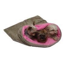 Marysa pelíšek 3v1 pro psy, béžový/světle růžový, velikost XL Marysa pelíšek 3v1 pro psy, béžový/světle růžový, velikost XL