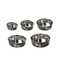 Karlie Miska nerezová s plastovým opláštěním černá 21cm 1500ml Karlie Miska nerezová s plastovým opláštěním černá 21cm 1500ml