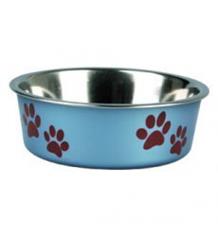 Karlie Miska nerezová s plastovým opláštěním metalická modrá 23cm 2200ml Karlie Miska nerezová s plastovým opláštěním metalická modrá 23cm 2200ml