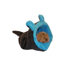 Marysa pelíšek 2v1 mini pro hlodavce/fretky, MYŠÁK, tmavě šedý/modrý Marysa pelíšek 2v1 mini pro hlodavce/fretky, MYŠÁK, tmavě šedý/modrý