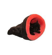 Marysa pelíšek 2v1 mini pro štěňátka/koťátka, tmavě růžový/tmavě šedý