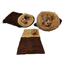 Marysa pelíšek 3v1 pro psy, DE LUXE, tmavě hnědý/béžový, velikost XL Marysa pelíšek 3v1 pro psy, DE LUXE, tmavě hnědý/béžový, velikost XL