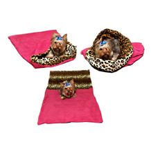 Marysa pelíšek 3v1 pro psy, tmavě růžový/leopard, velikost XL Marysa pelíšek 3v1 pro psy, tmavě růžový/leopard, velikost XL