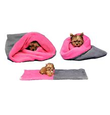 Marysa pelíšek 3v1 pro štěňátka/koťátka, šedý/tmavě růžový Marysa pelíšek 3v1 pro štěňátka/koťátka, šedý/tmavě růžový