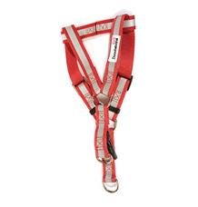 Doodlebone reflexní lehký postroj, červený, velikost M Doodlebone reflexní lehký postroj, červený, velikost M