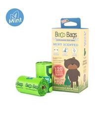 Sáčky na exkrementy Beco, 120 ks, s peprmintovou aroma, z recyklovaných materiálů Sáčky na exkrementy Beco, 120 ks, s peprmintovou aroma, z recyklovaných materiálů