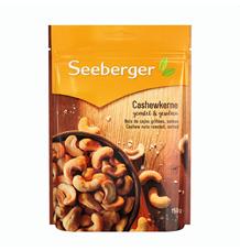 Seeberger Kešu ořechy pražené a solené 150g Seeberger Kešu ořechy pražené a solené 150g