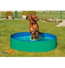 Karlie Skládací bazén pro psy zeleno/modrý 80x20cm Karlie Skládací bazén pro psy zeleno/modrý 80x20cm