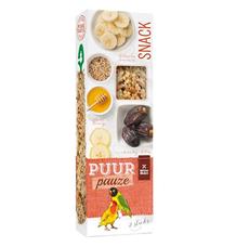 PUUR pauze pták - tyč. agapornis, datle+med 60 g PUUR pauze pták - tyč. agapornis, datle+med 60 g