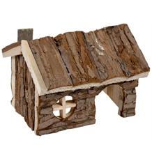 Domek dřevo přírodní srub Duvo+15x11x12cm