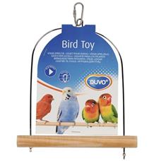 Houpačka pták dřevo,kov Duvo+ 23x17cm