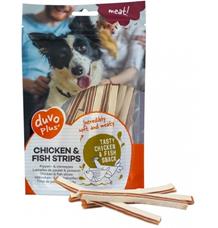 Duvo+ dog Meat! Chicken & fish strips