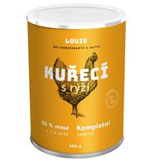 Louie konz. pro psy kuřecí s rýží 1200g Louie konz. pro psy kuřecí s rýží 1200g