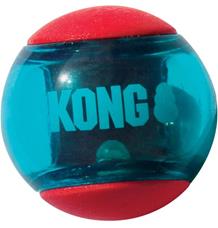 Hračka guma Squeezz Action míč 3ks KONG M Hračka guma Squeezz Action míč 3ks KONG M