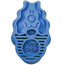 Kartáč gumový ZoomGroom modrý KONG L Kartáč gumový ZoomGroom modrý KONG L