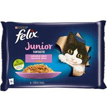 Felix cat kaps.-Fant.Multipack Junior v želé 4 x 85 g Felix cat kaps.-Fant.Multipack Junior v želé 4 x 85 g