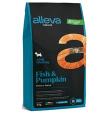 ALLEVA NATURAL Dog Dry Adult Fish&Pumpkin Mini 2 kg ALLEVA NATURAL Dog Dry Adult Fish&Pumpkin Mini 2 kg
