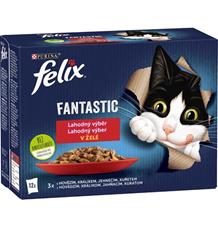 Felix cat kaps.-Fant.Multipack masový výběr 12 x 85g