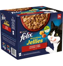 Felix cat kaps.-Sens.Jellies Multipack v želé 24 x 85 g