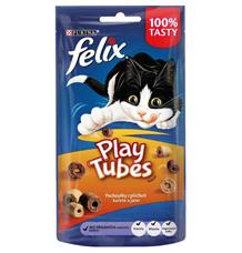 Felix snack cat -Play Tubes příchuť kuře,játra  50g