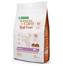 Nature’s Protection Superior Care Dog Dry Red Coat Junior Mini Breed Grain Free Salmon 10 kg