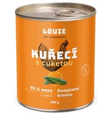 Louie konz. pro psy kuřecí s cuketou 800 g