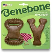 Benebone Dental Chew Wishbone slanina