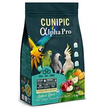 Cunipic Alpha Pro papoušek velký Natural