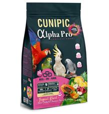Cunipic Alpha Pro papoušek velký Tropical 1 kg