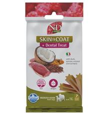 N&D QUINOA Dog Dental Snack Skin & Coat Duck Medium & Maxi 