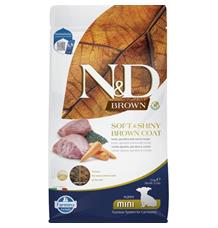 N&D BROWN Dog GF Lamb, Spirulina & Carrot Puppy Mini 