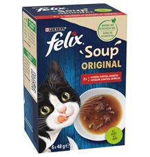 Felix Soup cat -Polévky kuře,jehně,hovězí