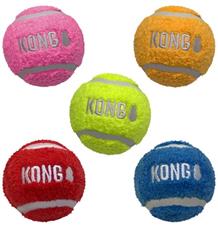 Hračka tenis + plyš KONG Sport® Softies Ball M