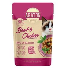 Araton Cat kaps. Adult Beef/Chicken 