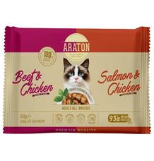 Araton Cat kaps. Adult Multipack 4 x 85 g 4 x 85g