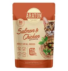 Araton Cat kaps. Adult Salmon/Chicken 85g