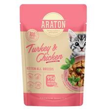 Araton Cat kaps. Kitten Turkey/Chicken 85 g 85g
