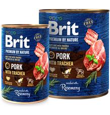 Brit Premium Dog by Nature konz Pork & Trachea 800 g Brit Premium Dog by Nature konz Pork & Trachea 800 g