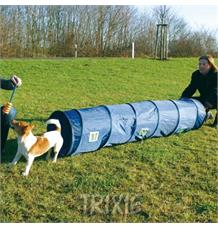 Agility tunel - malý pes, štěně, 40cm/2m - modrý